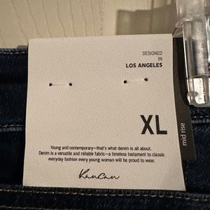 Mid Rise Flare Jeans